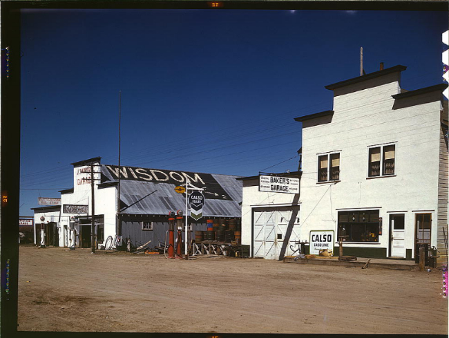 Old 20th century garage