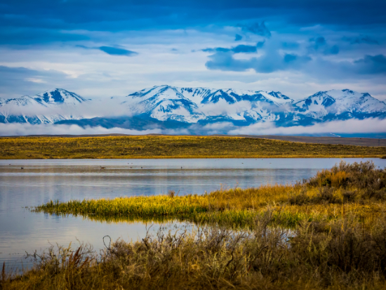Scenic Northern Colorado in the fall