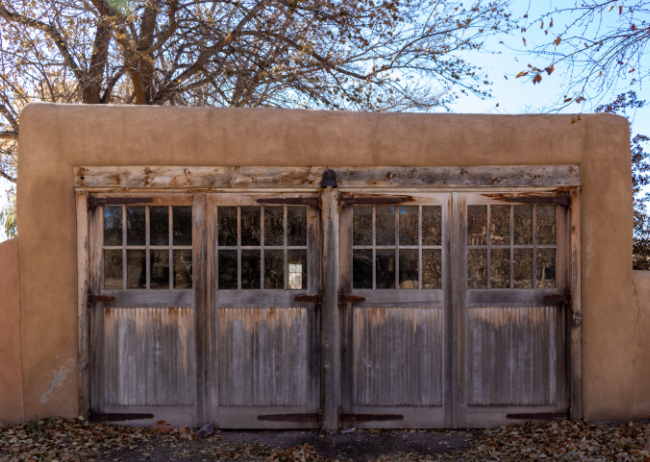 Historic carriage house doors